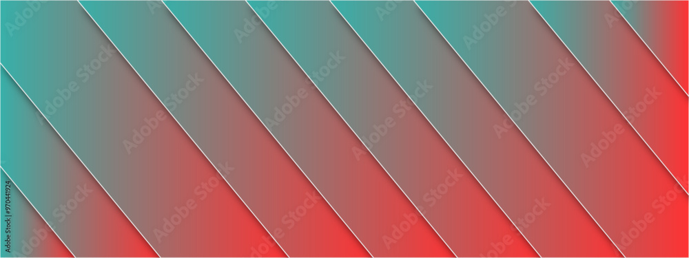 Poster Abstract Diagonal Lines with Gradient - Vibrant Red and Purple Color Blend in a Geometric Vector Pattern, Ideal for Modern Backgrounds, Web Design, and Digital Art Projects