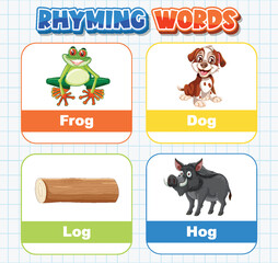 Rhyming Words for Kids