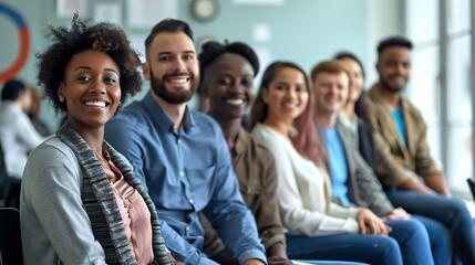 Diverse Business Team in Presentation or Seminar, Diversity Theme, , Presentation, Seminar