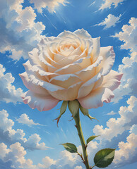 Yellow and White Roses