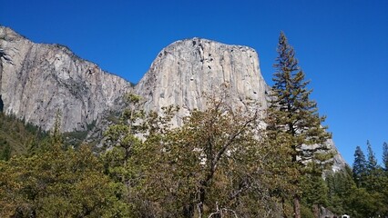 El Capitan in the Tuolumne Meadows in Yosemite National Park California USA Photo