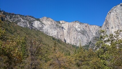 El Capitan in the Tuolumne Meadows in Yosemite National Park California USA Photo