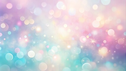 Soft and dreamy abstract background featuring pastel hues and blurred textures