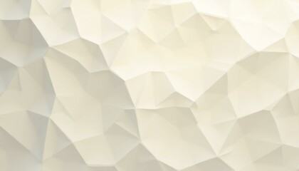 Obraz premium Geometric Abstract Background with Varying Triangular Facets in Beige and Light Brown