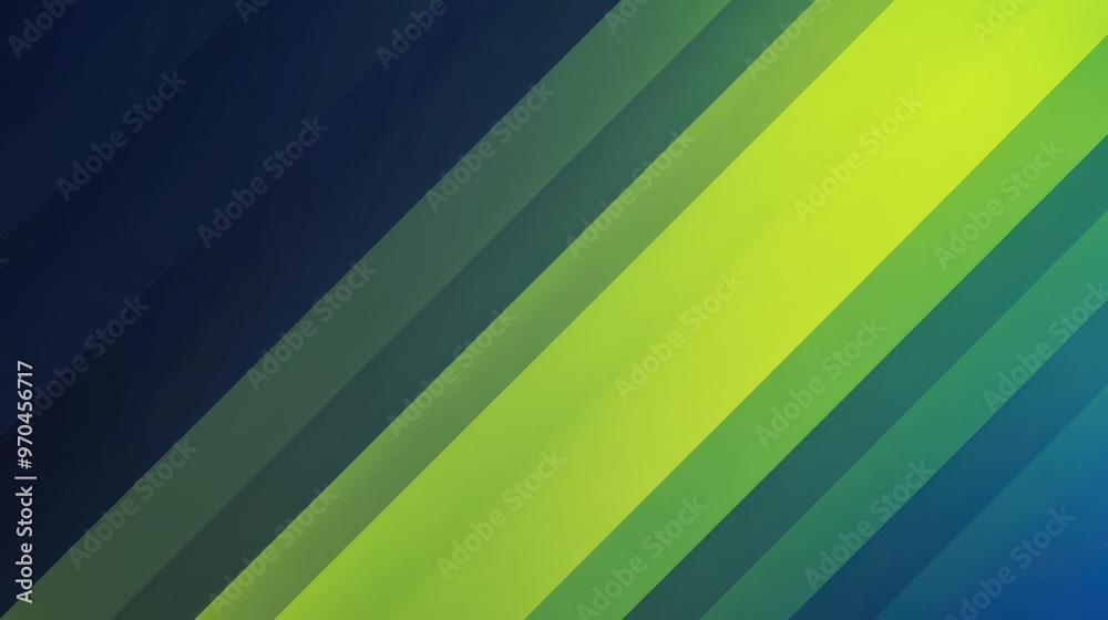 Fototapete a gradient background from navy blue to lime green with a sleek and modern look, perfect for dynamic