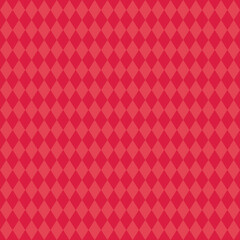 Red checker pattern background. Vector Illustration