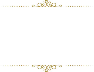 クラシカルなアンティークフレーム〜上下〜