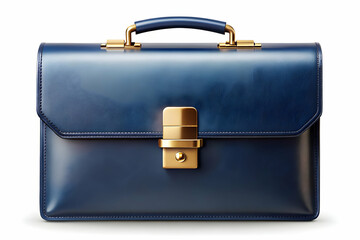 briefcase isolated on white