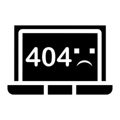 404 Solid icon