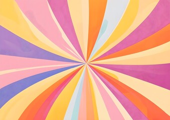 Abstract colorful sunburst background