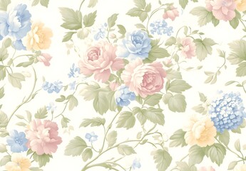 Pastel Floral Pattern