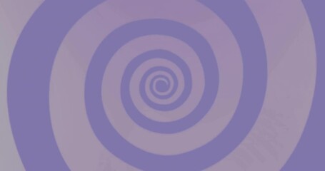 Animation of purple loop on purple background