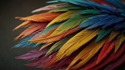 Obraz premium Colorful Feathers