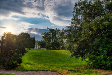 Carnot square, Lyon city, France