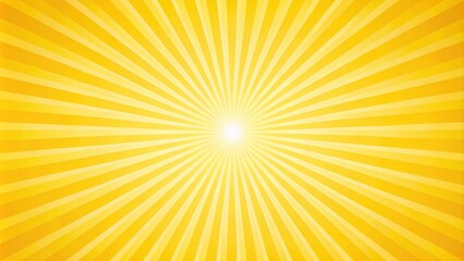 Fototapeta premium Cheerful lemon yellow background with sunny stripes, perfect for vibrant wallpaper