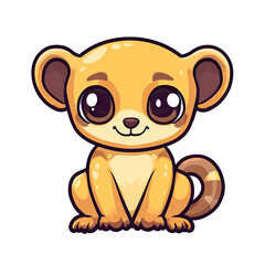 Obraz premium Kinkajou | Icon | Anime