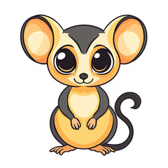 Fototapeta premium Mouse Lemur | Icon | Anime