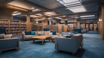 Create an image of a teen section.