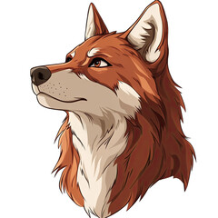 Red Wolf | Icon | Anime