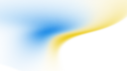 abstract blue yellow gradient background transparent