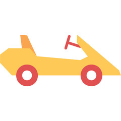 Go-Kart Racing Illustration