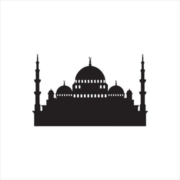 recommend clip art: mosque silhouette
