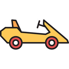 Go-Kart Racing Sticker