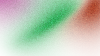 Pink green noise grain transparent gradient background
