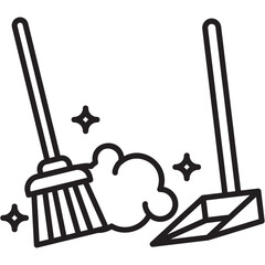 Room Cleaning Icon