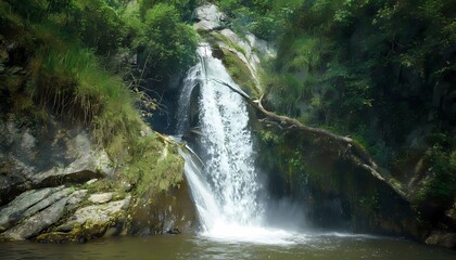 waterfall in the forest