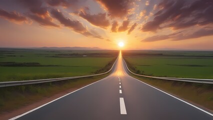 Fototapeta premium driving on the highway