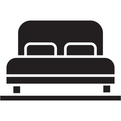 Double Bed Icon