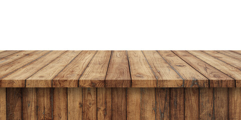 wooden table transparency background