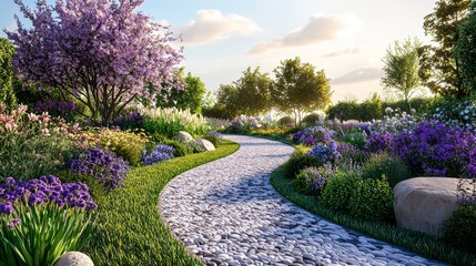Stone Path Garden.