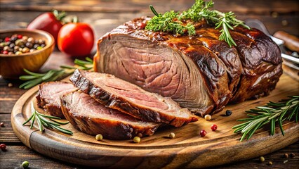 Delicious slow-cooked beef roast, tender and juicy, perfect for a comforting meal