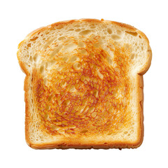 Bread toast, isolated, transparent background, png