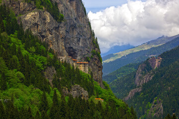 Sumela Monastery, a Greek Orthodox wonder located in Turkey's picturesque Pontic Mountains