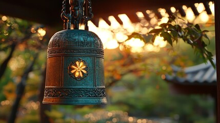 Ornate Bell Hanging.