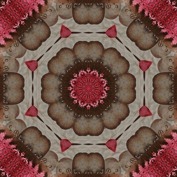 Embroidery and batik design concept. Antique art for clothing print, sublimation block etc. New trendy wallpaper, cover photo, interior decoration idea. Abstract pattern for the carpet background