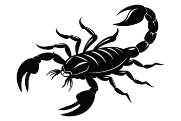 scorpion silhouette G.eps