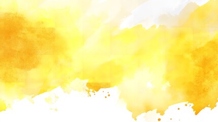 Yellow Watercolor Background and Wallpaper