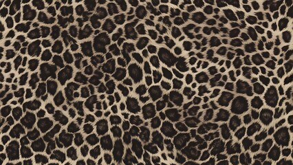hairy leopard background, leopard skin texture, wild cat spot design