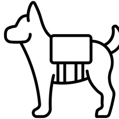 Police Dog Icon