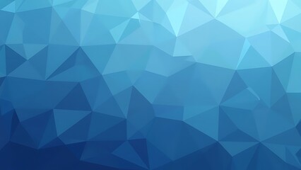 A sleek, abstract background featuring a geometric pattern of blue triangles. Ideal for modern designs, technology themes, or as a subtle backdrop for various creative projects.