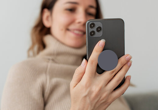 Phone Grip Tok Mockup