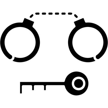 Handcuff Key Icon