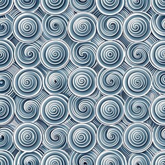 Abstract chaotic circles design pattern background