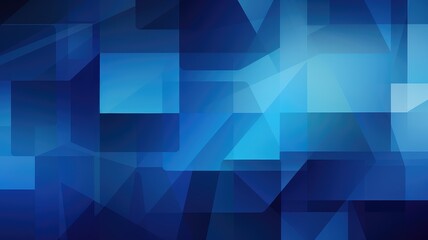 Obraz premium A vibrant abstract design featuring various shades of blue, creating a modern and dynamic visual effect.