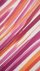 a diagonal pattern of vertical stripes in various shades of pink, orange, and purple, creating a vibrant and dynamic visual effect.