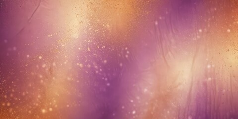 Fototapeta premium a vibrant abstract background with a gradient of warm colors, including shades of orange, yellow, and purple. The background is speckled with small white dots, adding a touch